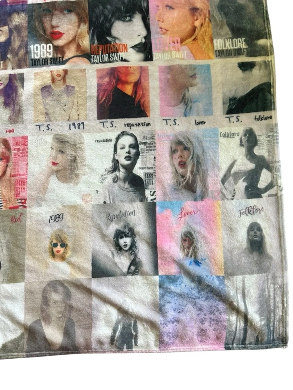 Taylor Swift Album Cover Blanket